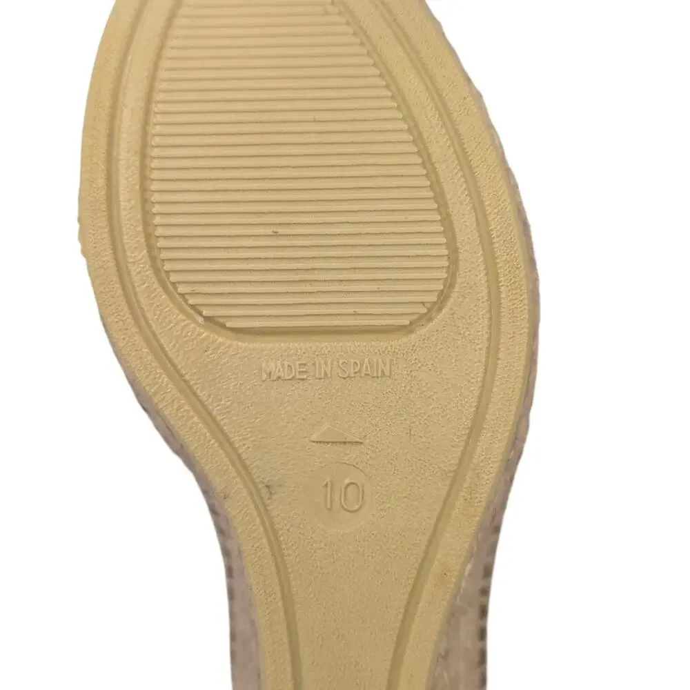 Andre Assous Cici Espadrille Wedge Sandal Dark Beige